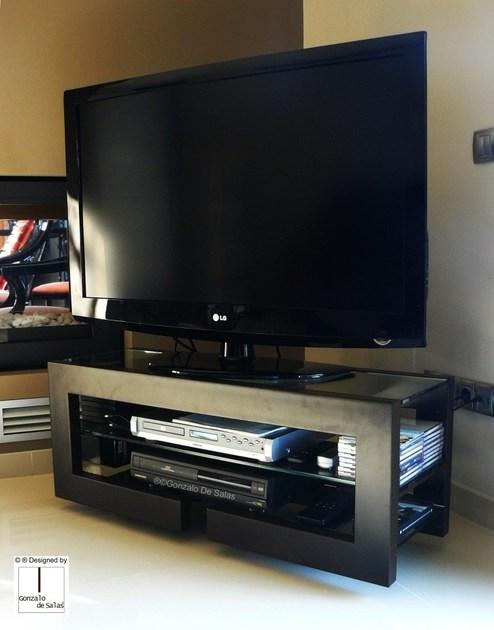 Gonzalo De Salas Низкая лакированная тумба под ТВ sun-id-1452602 - Вид №1