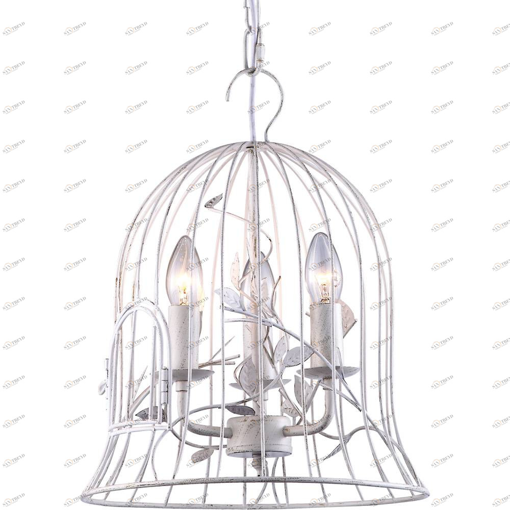 Подвесная люстра Arte Lamp Gabbia A1878SP-3WG ARTE LAMP GABBIA 058044 Белый 