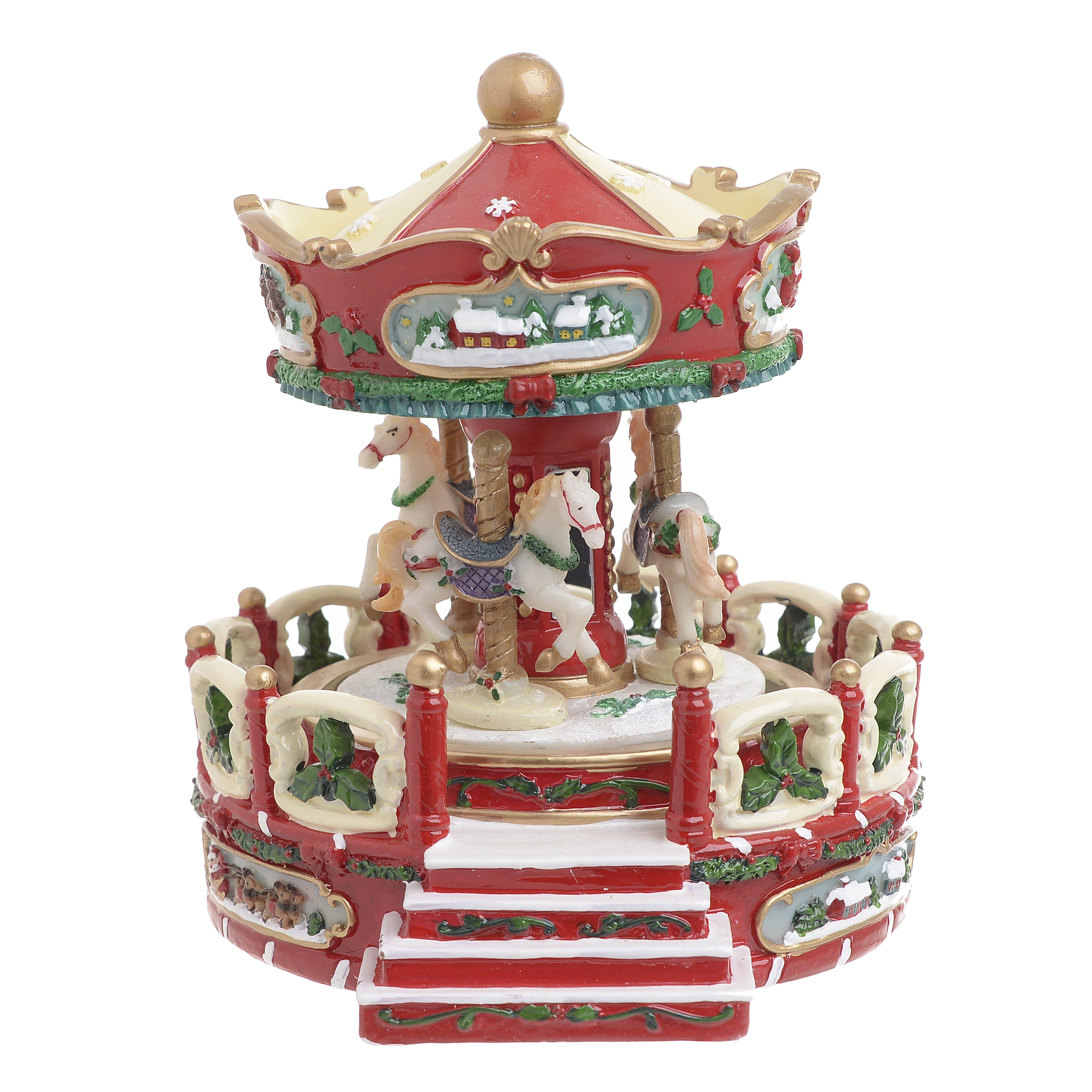 2870305.0102 КАРУСЕЛЬ С ДВИЖУЩИМИСЯ ФИГУРКАМИ И МУЗЫКАЛЬНЫМ МЕХАНИЗМОМ TO4ROOMS  - Вид №1