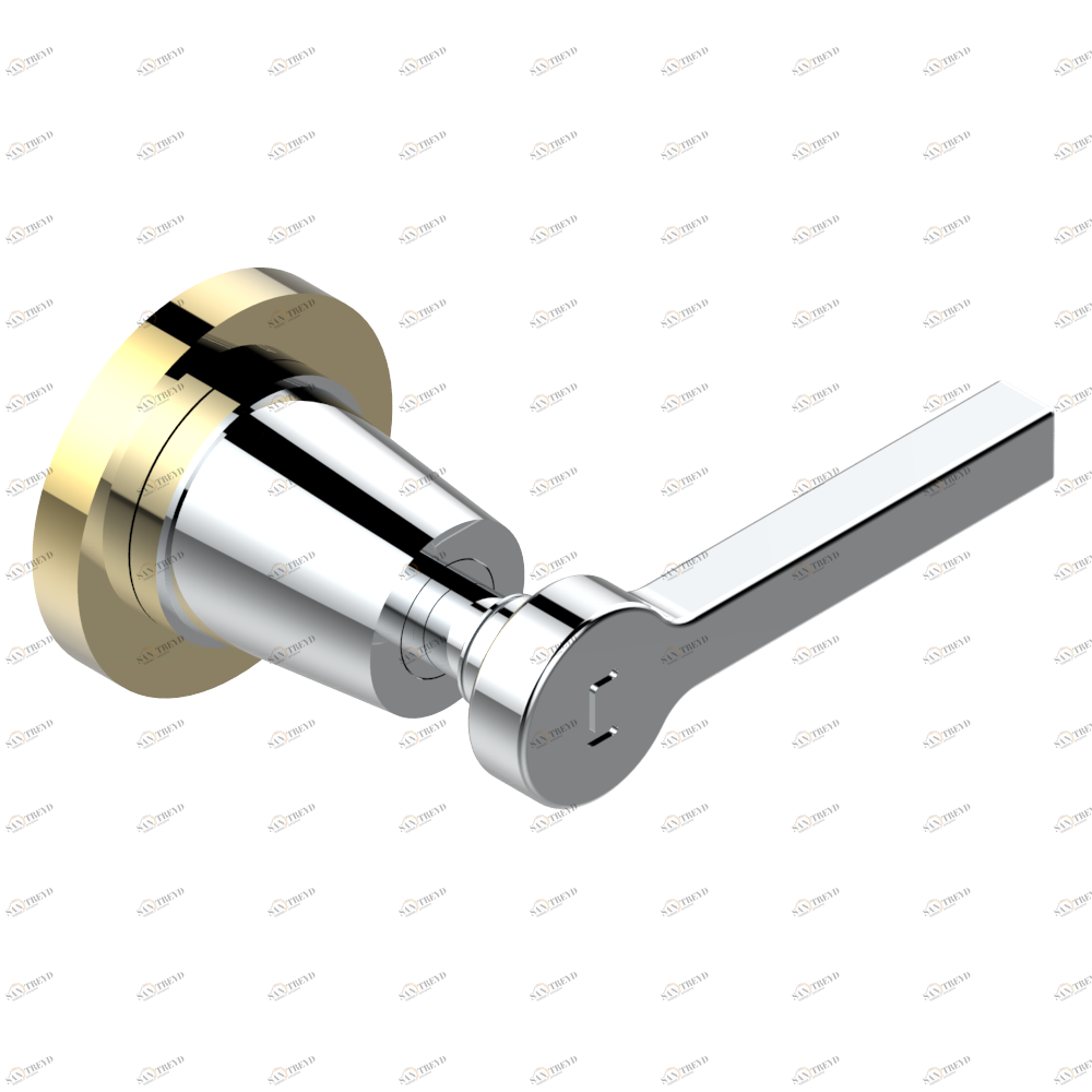 G58-30B/C Маховик для встраиваемого в стену вентиля для холодной воды Thg-paris Spirit с рукоятками Хром/золото G58 30B/C CAT.A