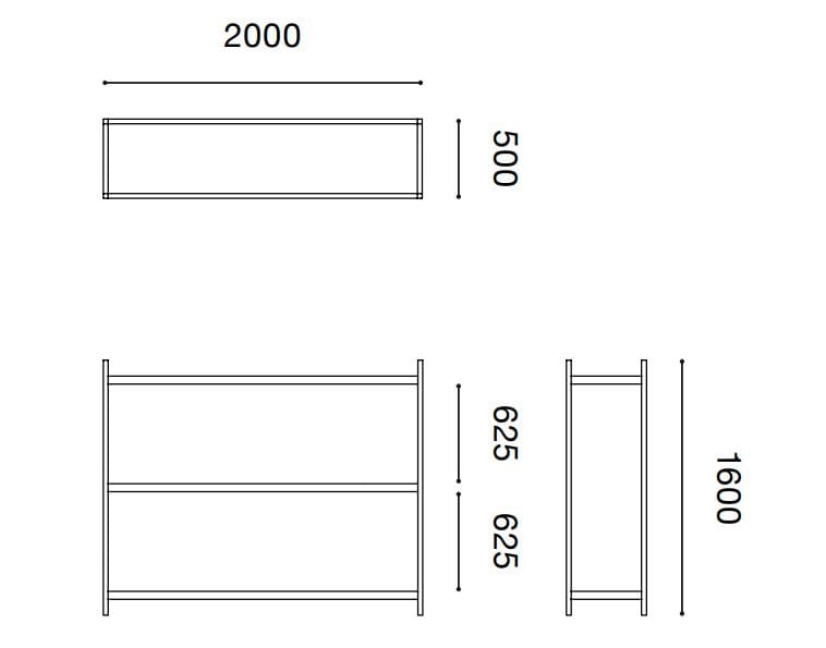 Модульная модульная библиотека Established&Sons сетка ARCH-00001898 - Вид №3