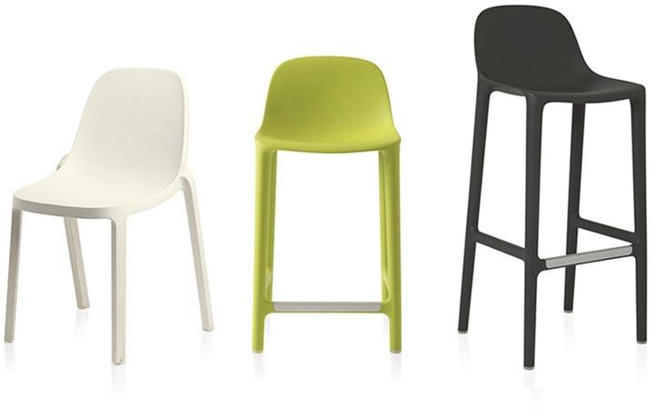 Emeco Табурет полипропиленовый с подставкой для ног Broom sun-id-1406779 - Вид №6