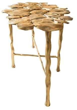 Hamilton Conte Paris Овальный журнальный столик из латуни Nymphea sun-id-1369922 - Вид №4