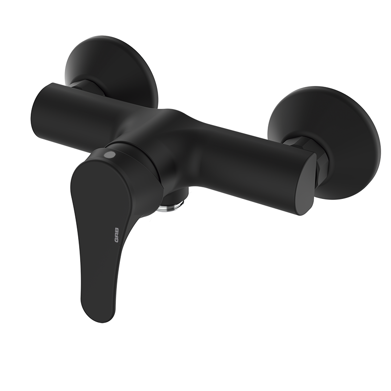 35112320 BASIC Черный смеситель для душа Черный GRB MIXERS E-PLUS