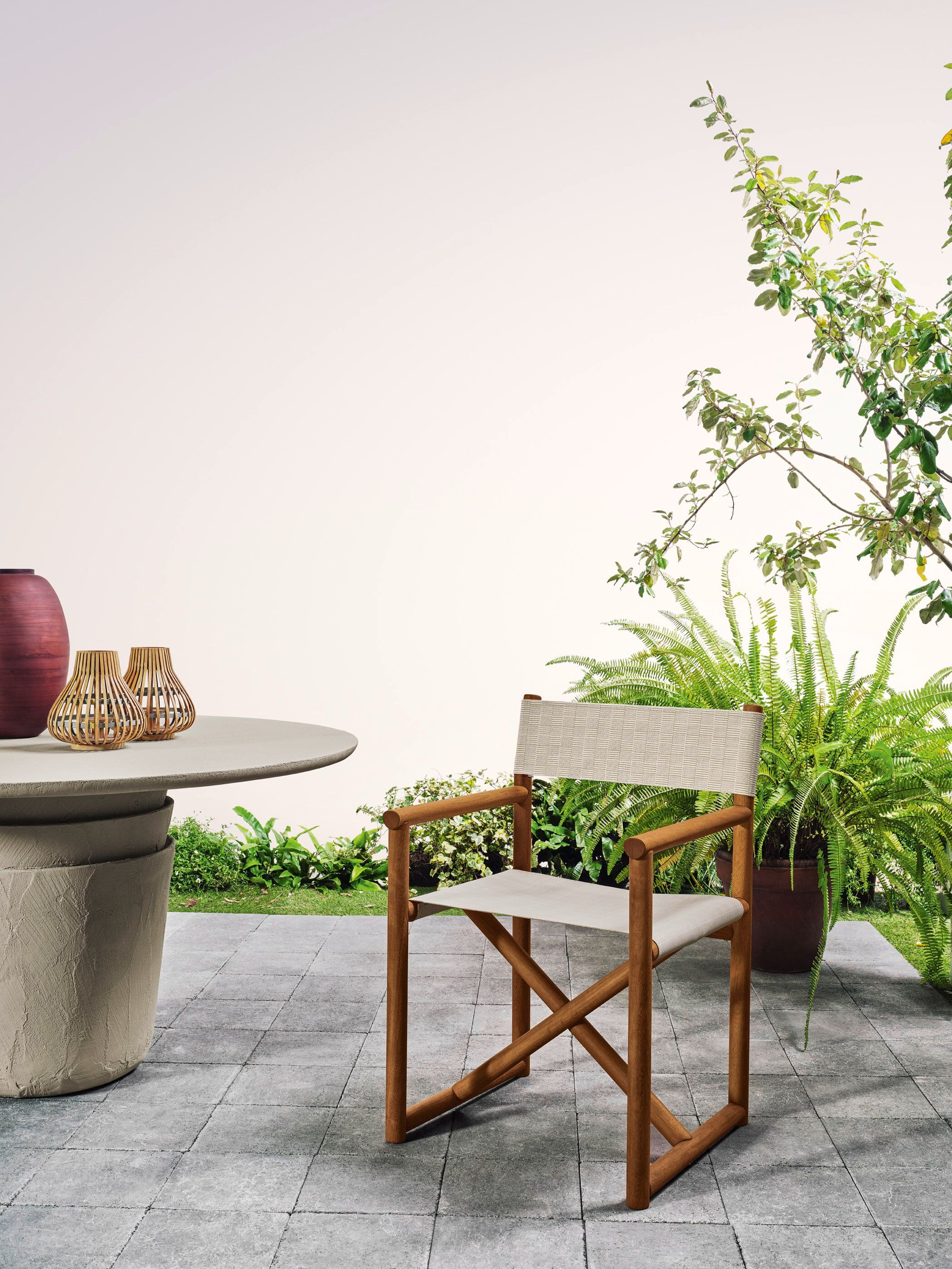 Тканевый садовый стул с подлокотниками Gervasoni Gervasoni Outdoor ARCH-00050096 - Вид №5