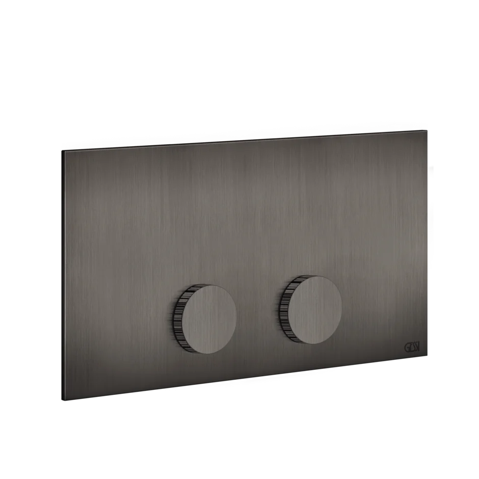 Запорная пластина 54637 707 Gessi Ingranaggio ЧЕРНЫЙ МЕТАЛЛ BR. PVD 54637707