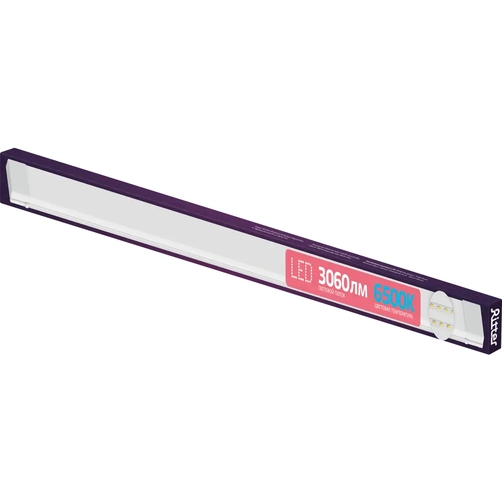 Светильник линейный светодиодный Ritter Opal 36 Вт холодный белый свет 600 мм STLM-2162395 - Вид №1