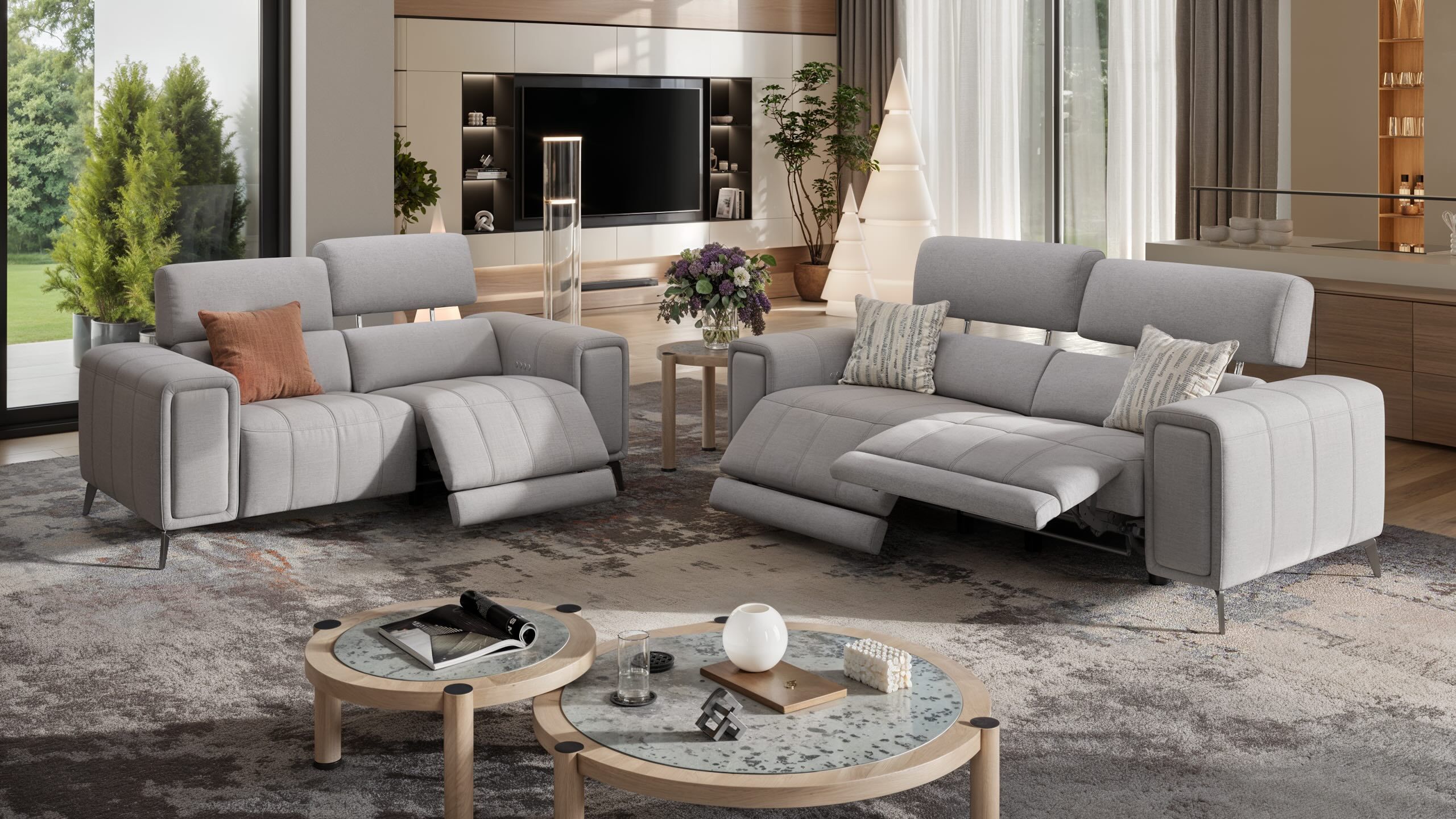 2-местный тканевый диван Sofanella Linera ARCH-00082766 - Вид №2