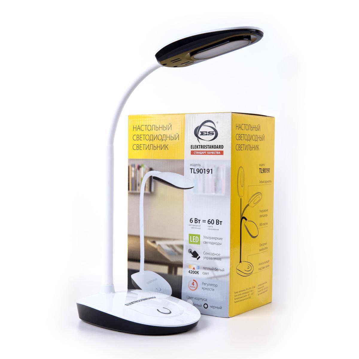 Настольная лампа Elektrostandard TL90191 белый 4690389084843 ELEKTROSTANDARD КЛАССИЧЕСКИЕ 195531 Белый  - Вид №2