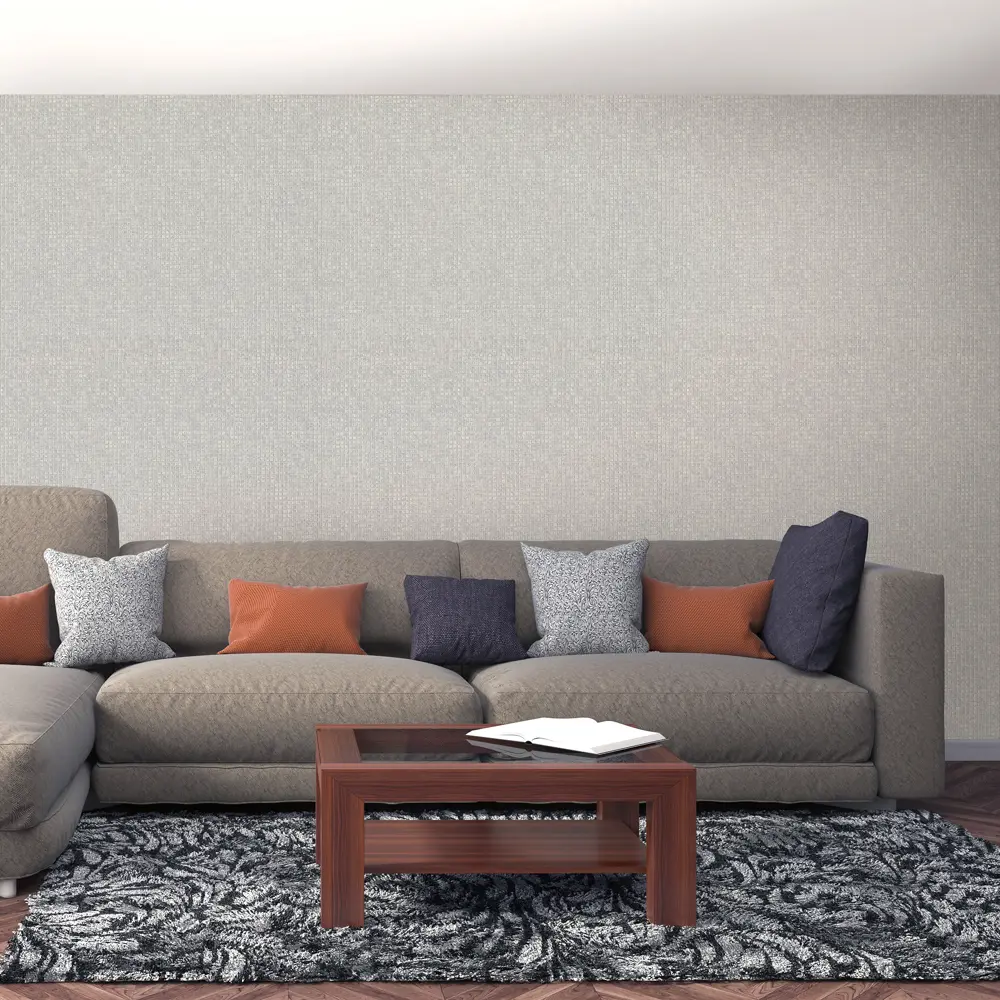 Обои флизелиновые Московская Обойная Фабрика Смальта серые 1.06 м 4086-5 STLM-2068973 - Вид №2