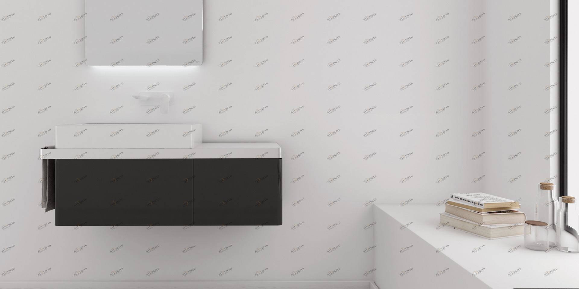 Модуль-тумба с 2 ящиками SR160C Inbani Structure