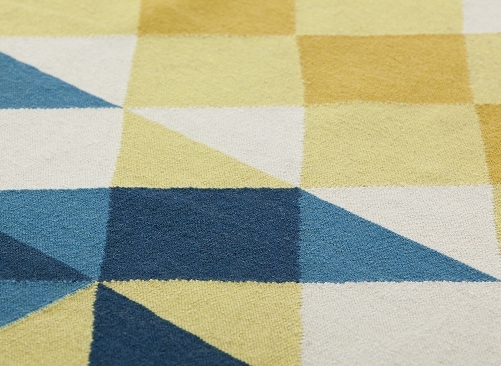 100473 Ковер Hand Tufted Yellow GAN Mosaiek  - Вид №1