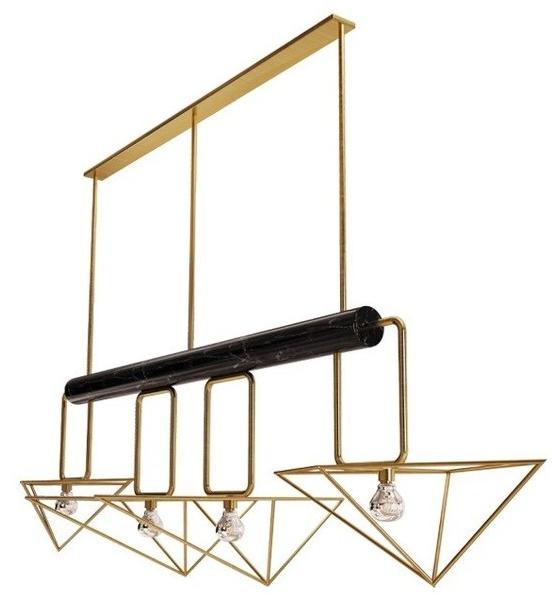 Porustudio Люстра из латуни White house sun-id-1378321 - Вид №3