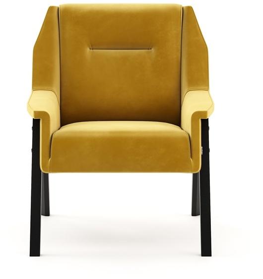 Domkapa Бархатное кресло с подставкой для ног  Dkk33  - Вид №2