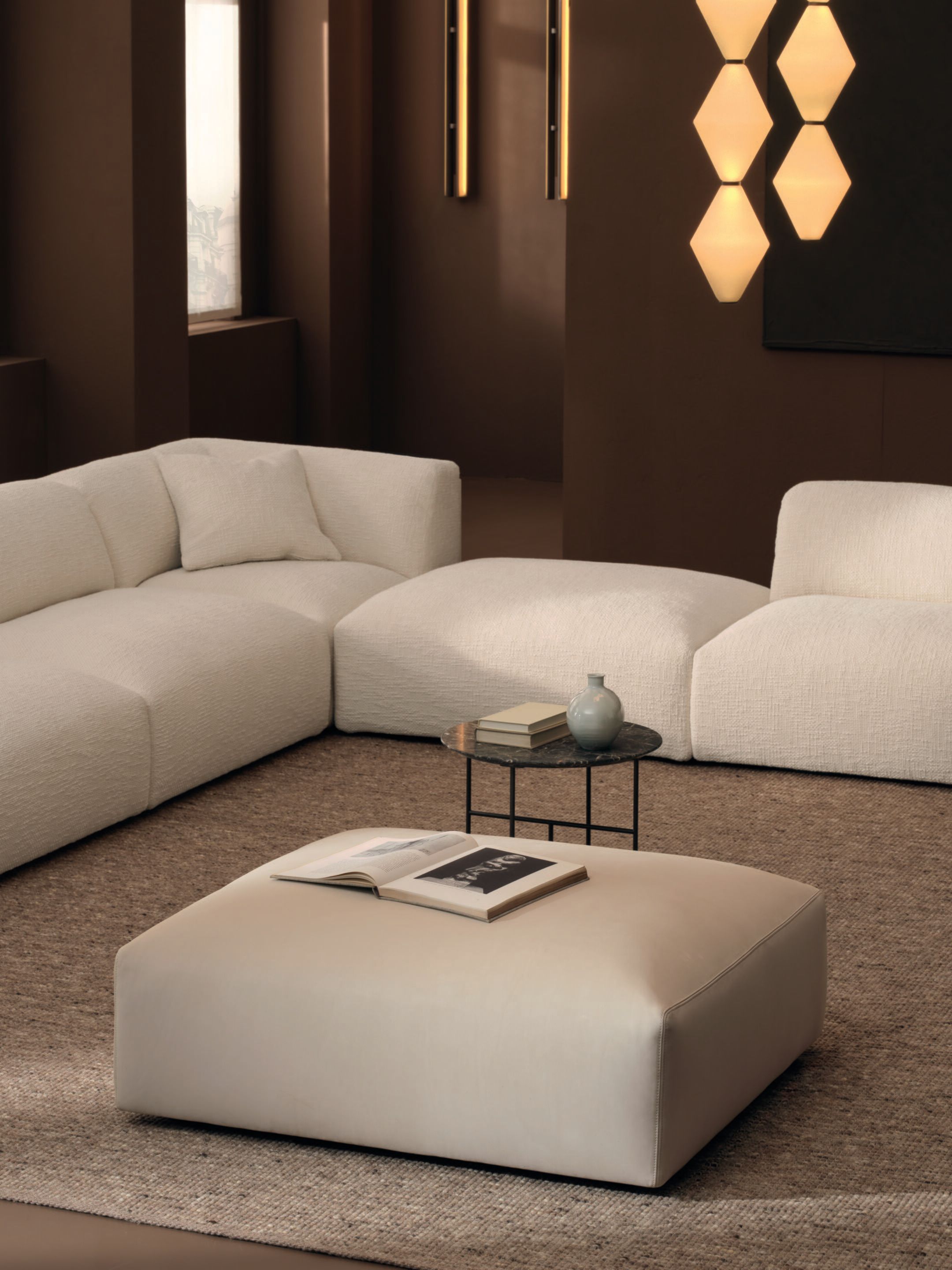 Кожаный модульный диван DE PADOVA HYBLA ARCH-00040942 - Вид №7