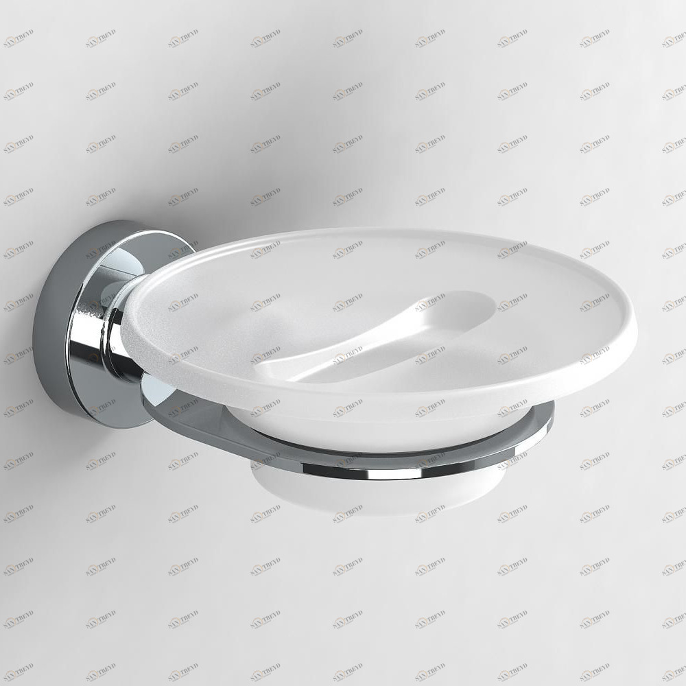 Sonia Мыльница стеклянная настенная Tecno Project Хром 117048