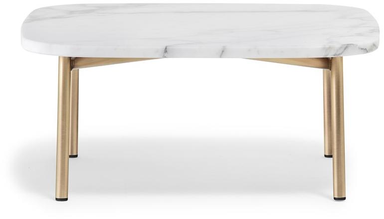 Pedrali Квадратный мраморный журнальный столик Buddy sun-id-1390375 - Вид №2