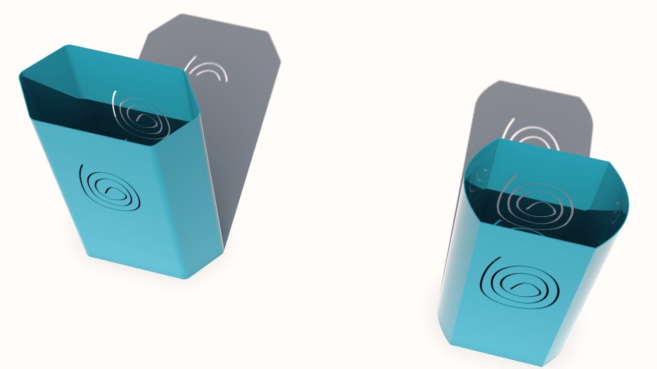 Наружные металлические стойки для мусора CITYSì IMPRONTA ARCH-00077515 - Вид №6