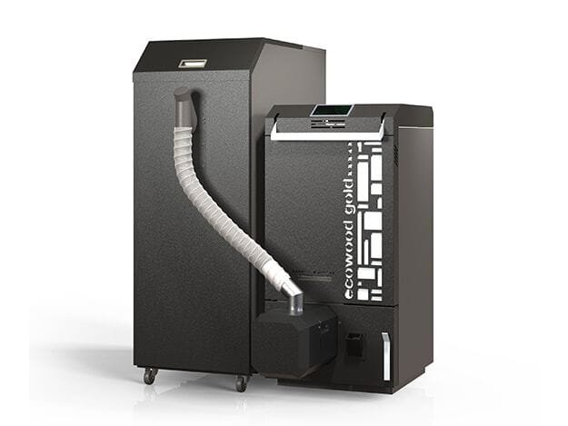 Дровяной котел с вращающейся горелкой CTM ECOWOOD GOLD COMBI ARCH-00068495