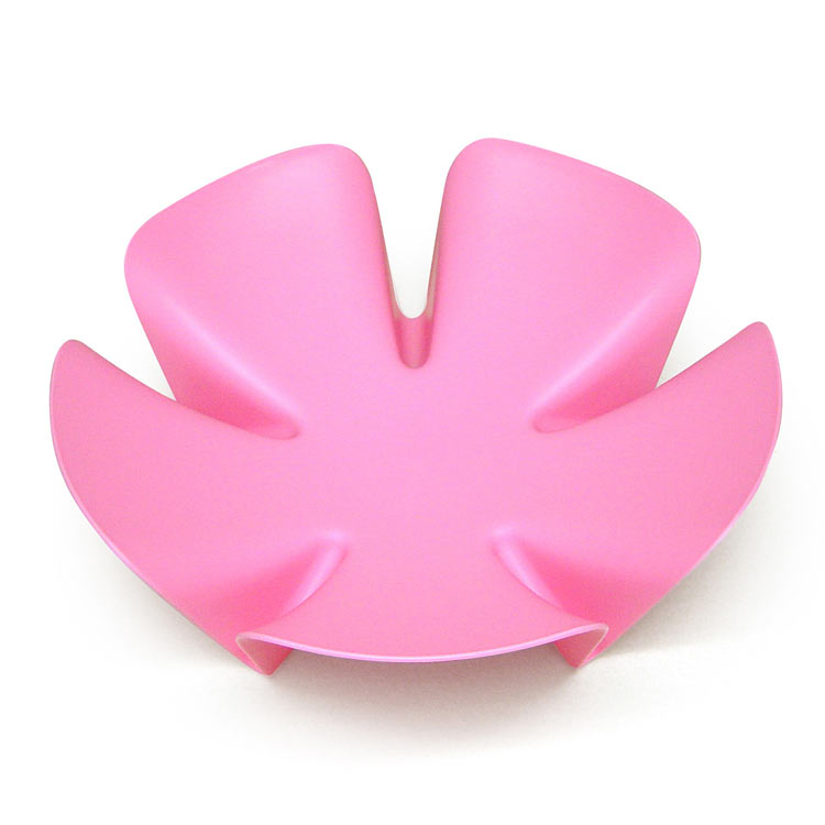 Ваза для фруктов розовая Flower QUALY - 00-3869546 Розовый  - Вид №2