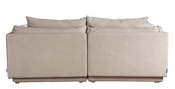 Диван прямой светло-серый Provo UNICO ДИЗАЙНЕРСКИЕ 249152 Молочный;серый  - Вид №3