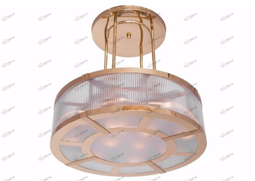 Patinas Lighting Подвесной светильник ручной работы из латуни Montreal sun-id-1369118