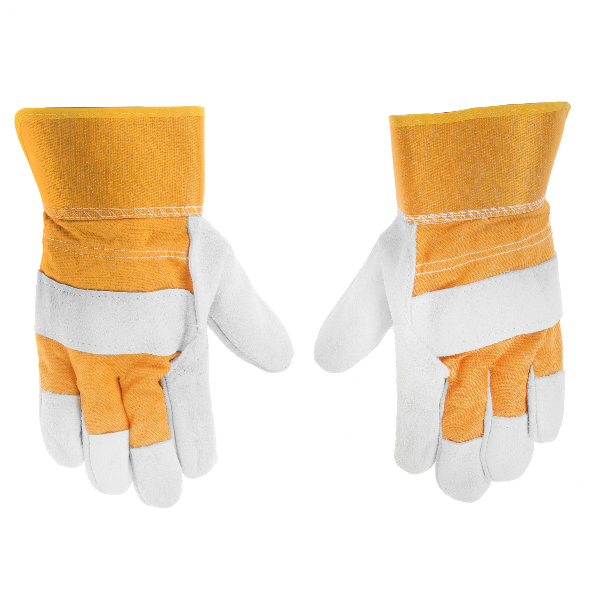 Перчатки спилковые/кожаные FinePower WGC0221 4814587 STDN-0010021