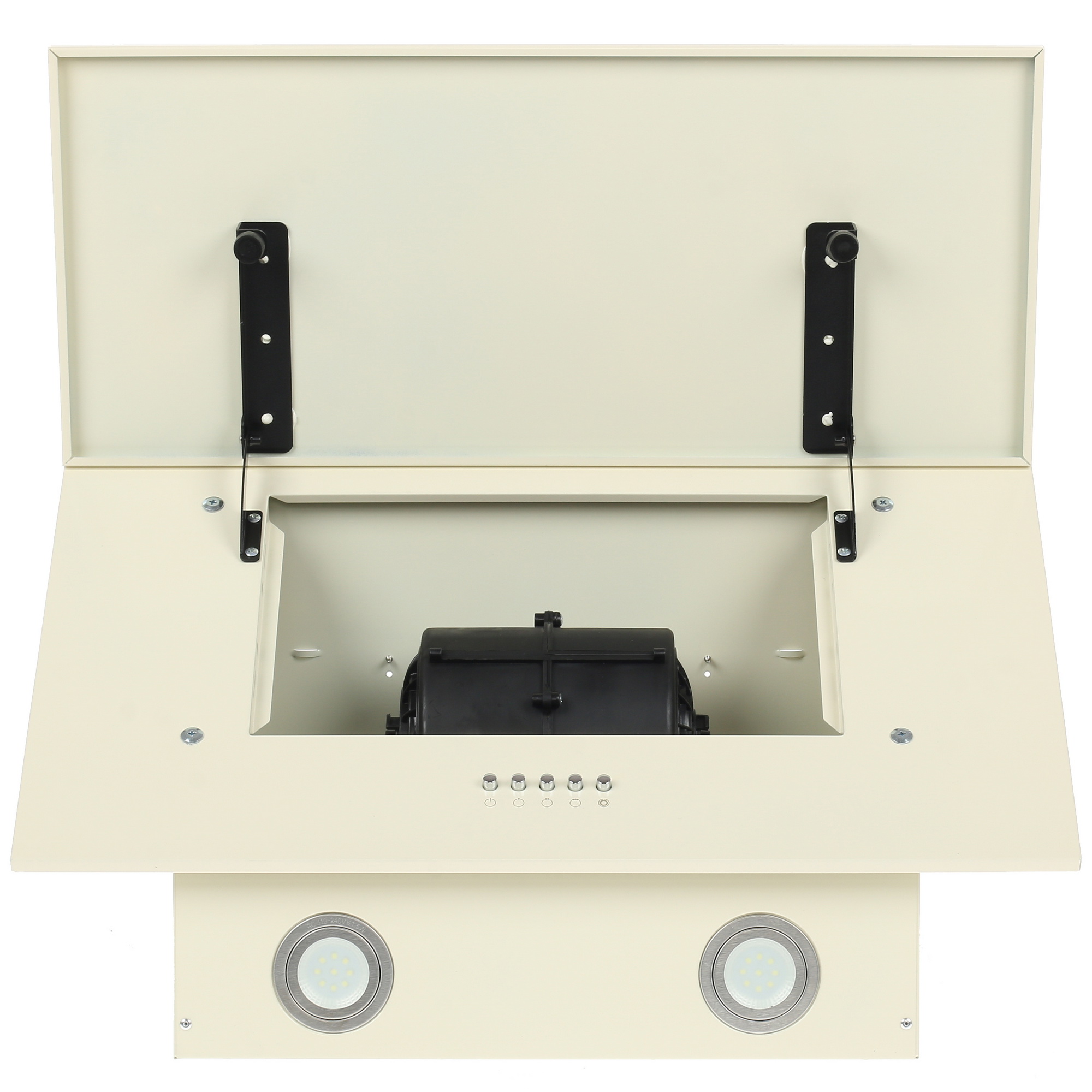 8127960 Вытяжка наклонная KRONA OLLY 600 PB бежевый/бежевый STDN-0141127 - Вид №9