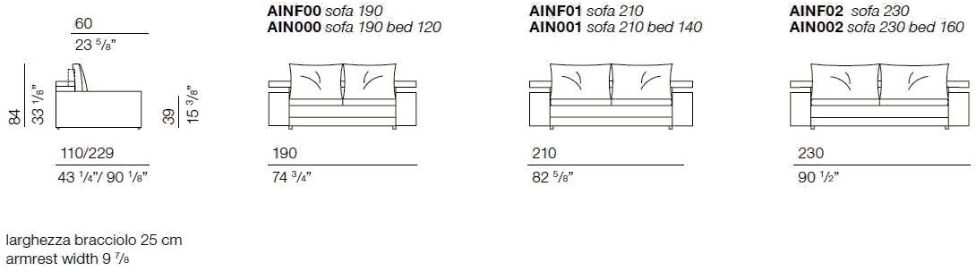 Bodema 2-х местный диван-кровать All-in sun-id-1501593 - Вид №7