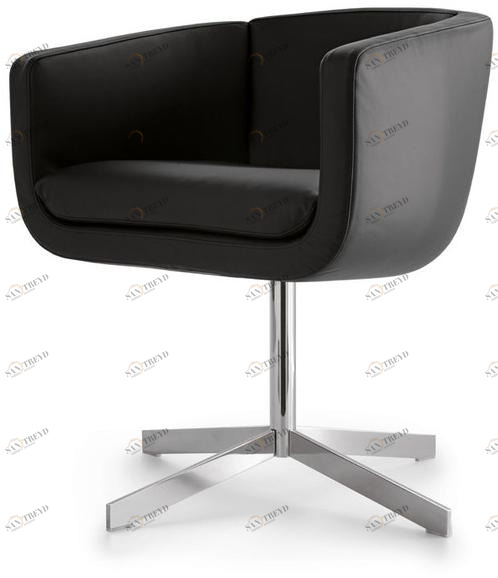 B&B Italia Project Стул с обивкой из ткани с 4 спицами Tulip sixty sun-id-1449337