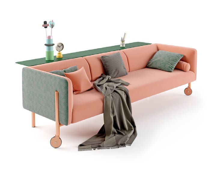 3-местный диван с колесами Cider Edition камердинер ARCH-00083886 - Вид №1