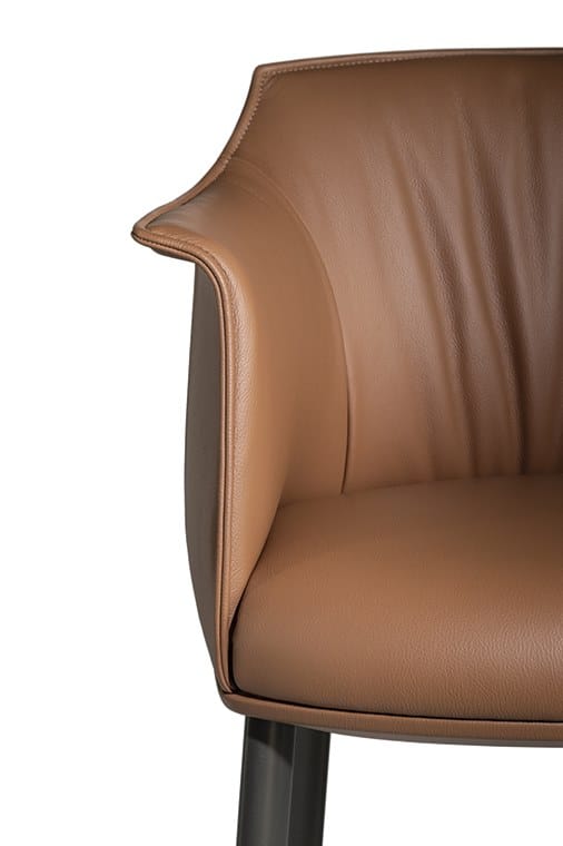 Кожаное кресло с подлокотниками Poltrona Frau коллекция-столы и стулья ARCH-00146343 - Вид №12