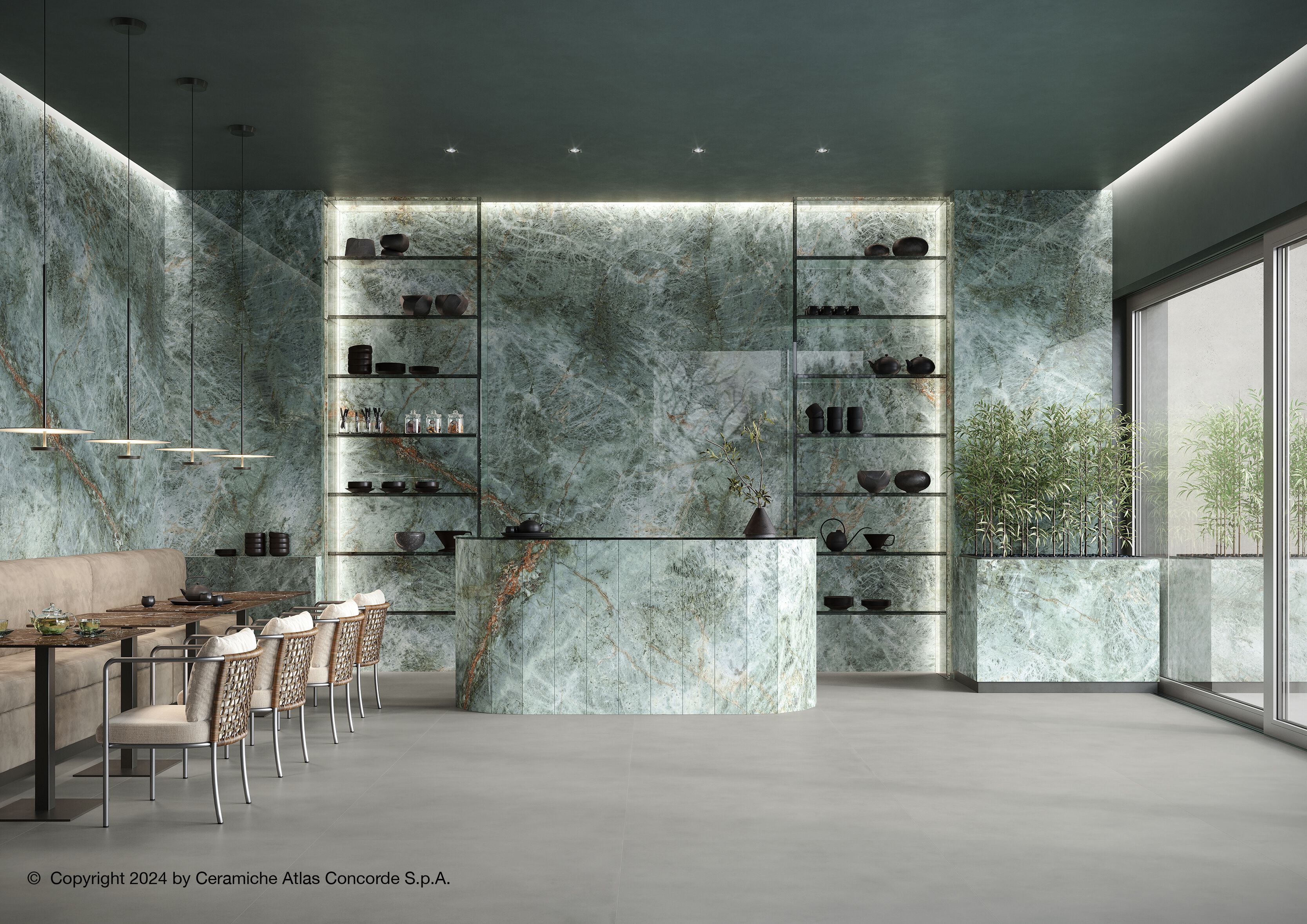 Пол / керамогранит с мраморным эффектом Atlas Concorde Marvel Diva ARCH-00083250 - Вид №31