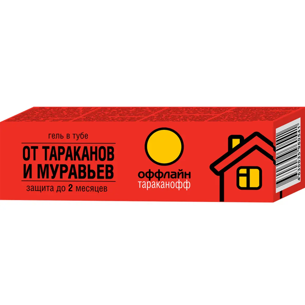 Гель от тараканов и муравьев 75 мл 82638930 STLM-2172147 ТАРАКАНОФФ 
