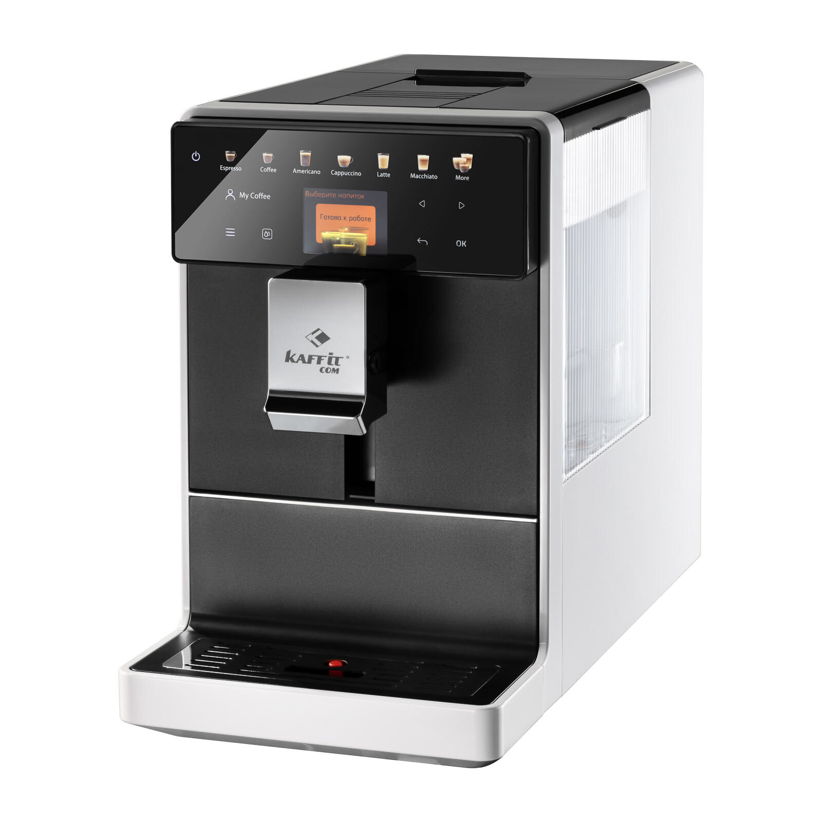 5637156 Кофемашина автоматическая KAFFIT COM Roma A5-2 White белый STDN-0152047 - Вид №2