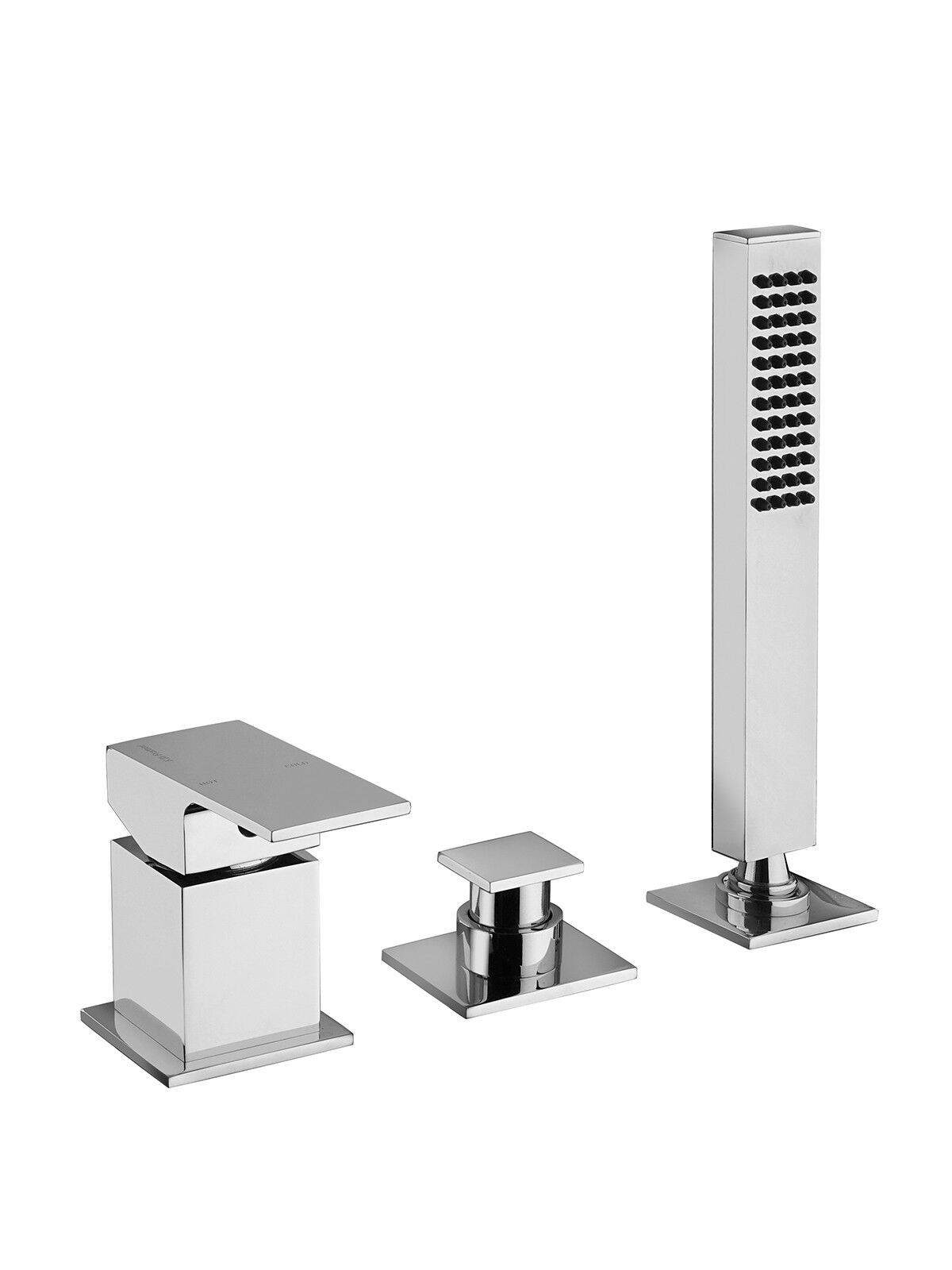 Однорычажный смеситель для ванны с ручным душем Rubinetterie Frattini Vita Due ARCH-00144336 - Вид №1