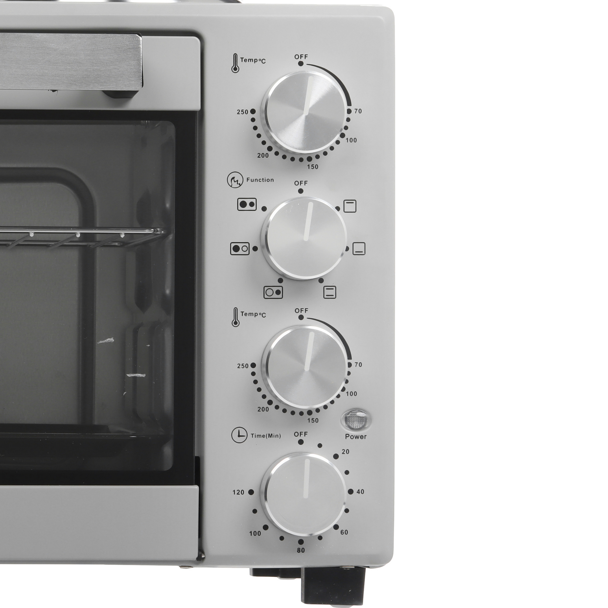 9080985 Мини-печь Kraft KFC-MOHP 380 HGR серый STDN-0147695 - Вид №3