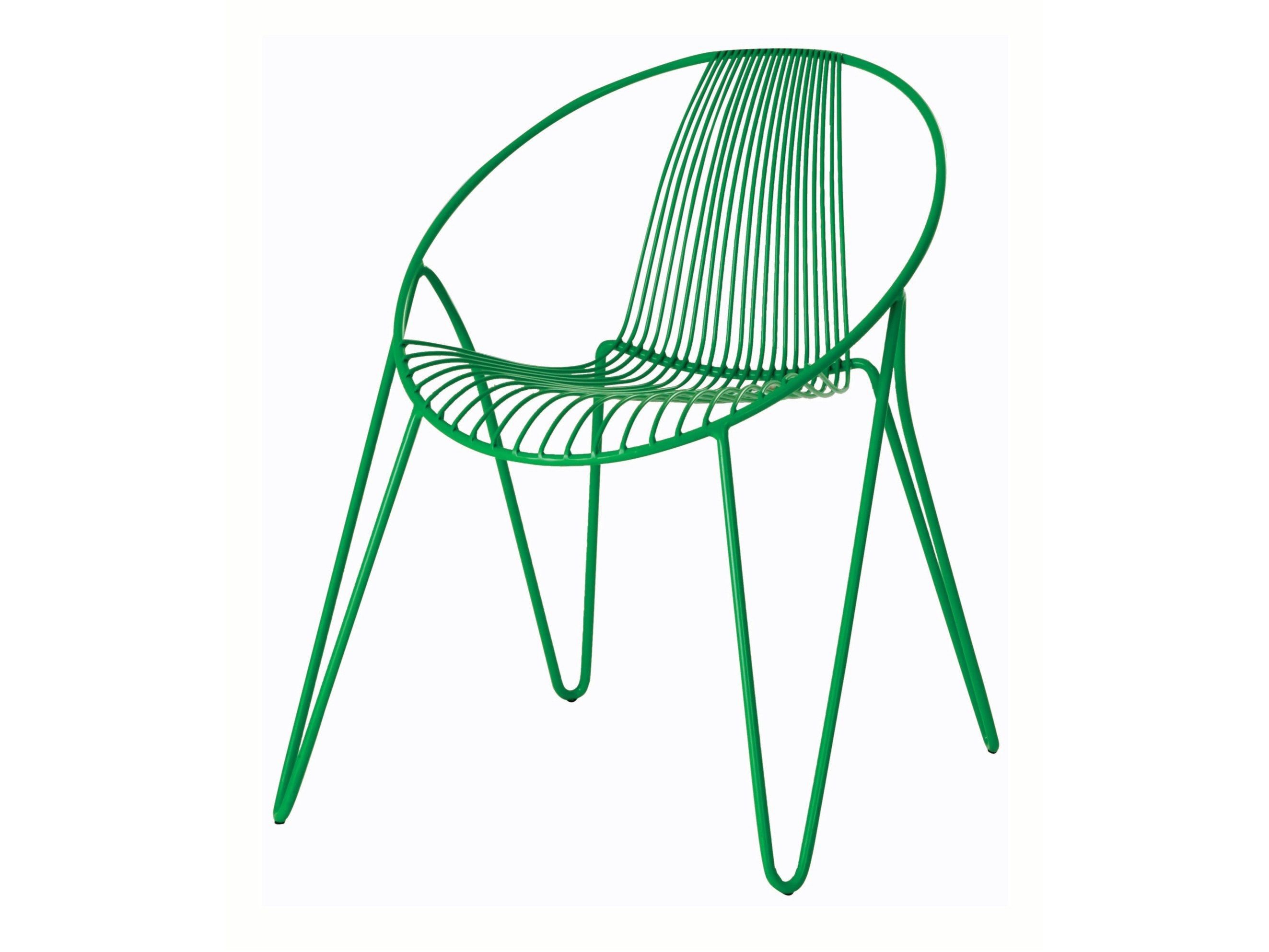 Садовый стул со стальными подлокотниками ROCHE BOBOIS MADAME O ARCH-00094507 - Вид №1