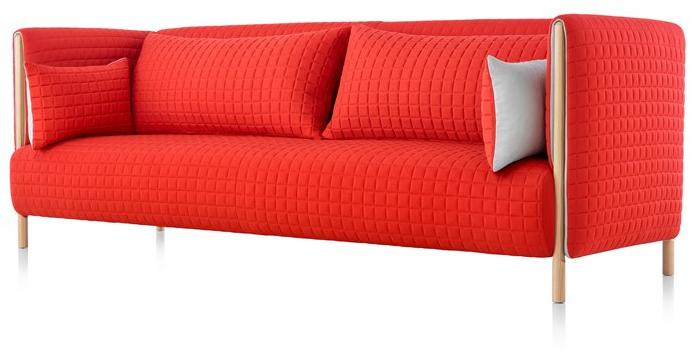 Herman Miller 3-х местный тканевый диван Colourform sun-id-1469875 - Вид №1