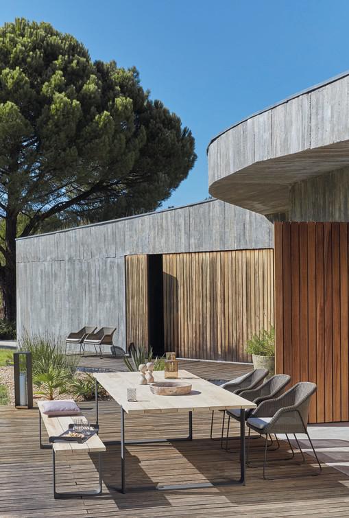 Обеденный стол pwi white f8 212,5см x 107см Manutti Prato MNST244 - Вид №12