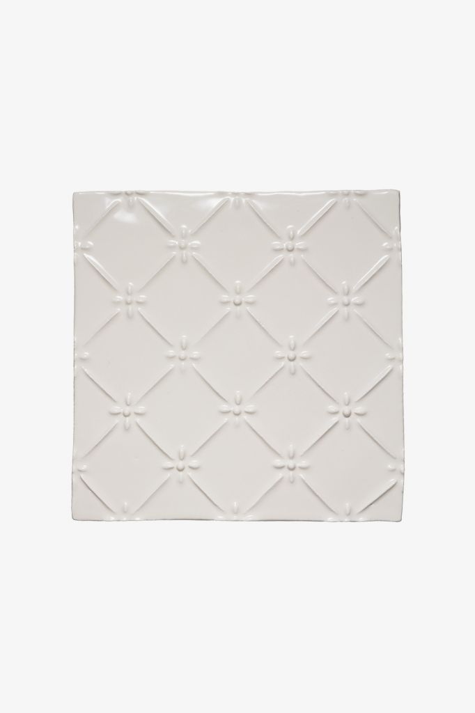 ACFDR1 Архивная декоративная рельефная плитка для поля 6 дюймов x 6 дюймов Waterworks Archive