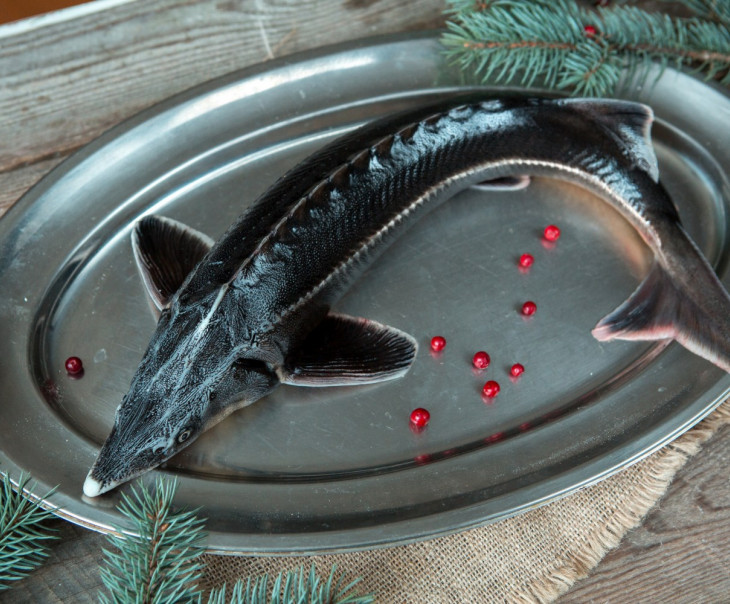 9485 Осетр охлаждённый Вкусляндия  - Вид №1