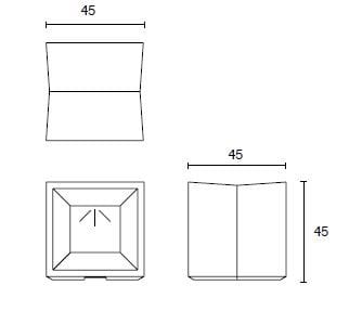 Бетонное сиденье со встроенным освещением SIT Flat ARCH-00121659 - Вид №6