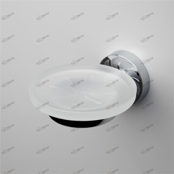 Мыльница стеклянная WasserKRAFT (Германия)  Isen 4029 sun-id-561716