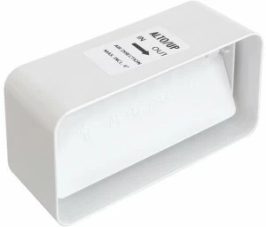 First Corporation Муфта для прямоугольных труб с дроссельной заслонкой La ventilazione Cvl126b