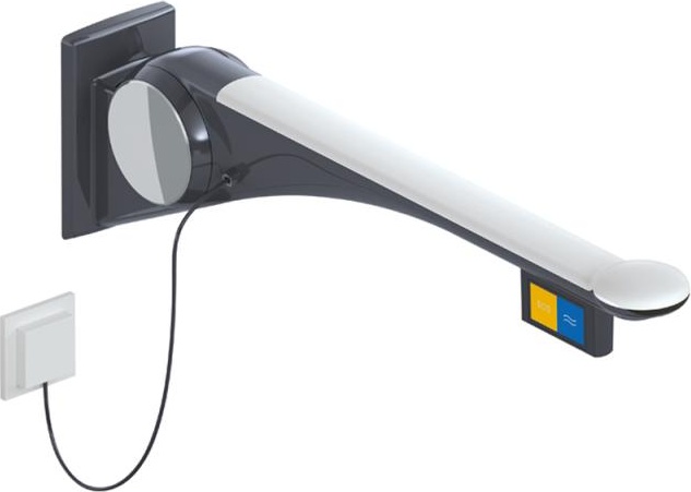 802.50.44960 Складная опорная рейка премиум-класса HEWI Stützen  - Вид №3