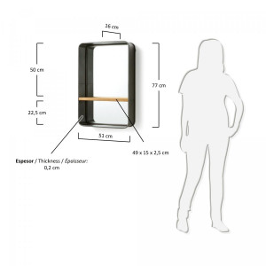 036903 Зеркало La Forma Cellini