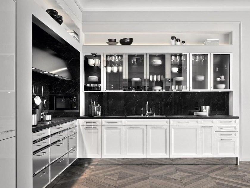 SieMatic Глянцевая лакированная и стальная кухня sun-id-1412806 - Вид №1