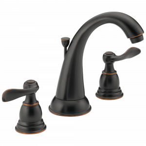 B3596LF-OB Смеситель для ванной комнаты с двумя ручками Delta Faucet Windemere Масляная натертая бронза