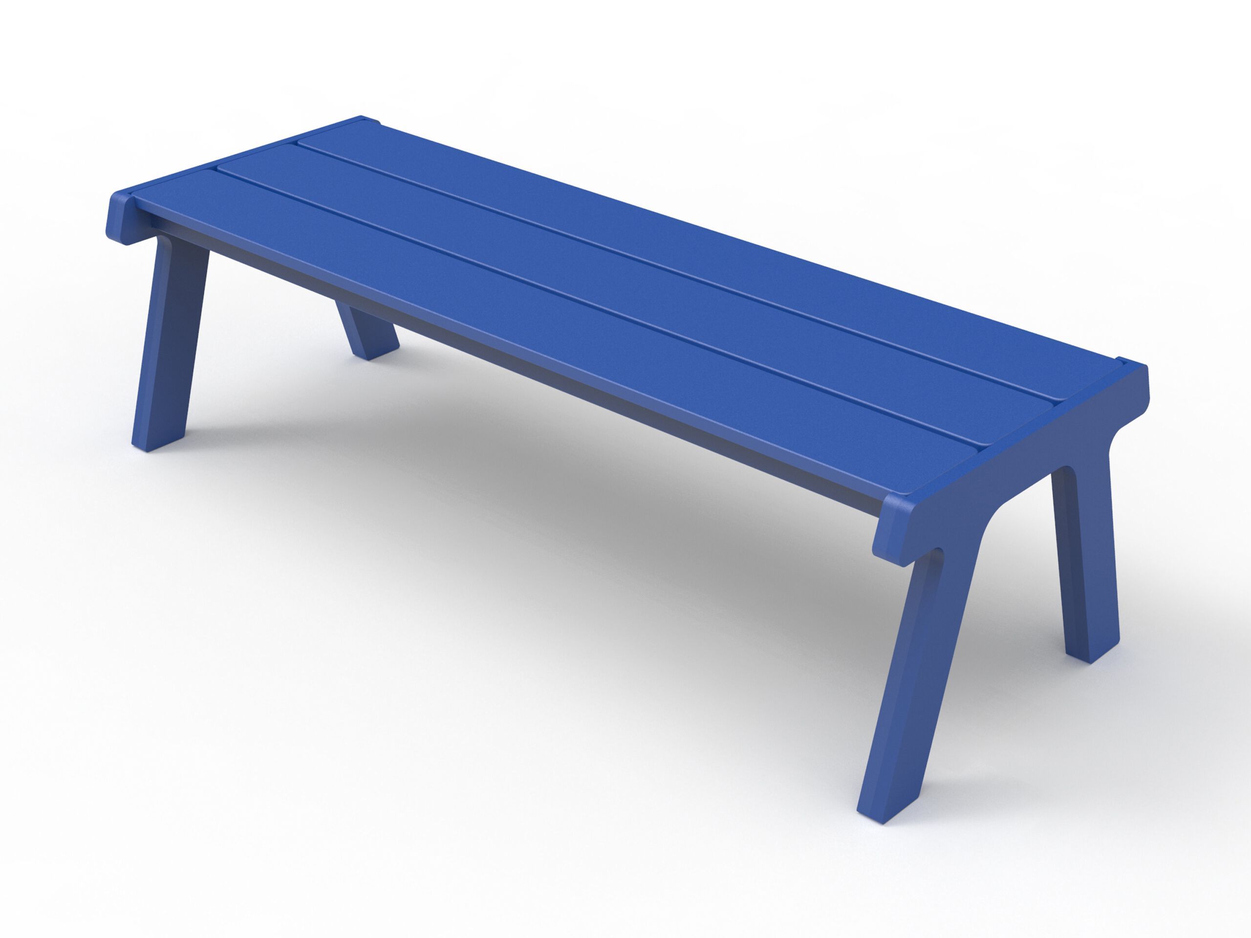 Скамейка из полиэтилена без спинки Donye MOONLIGHT ARCH-00135157 - Вид №6